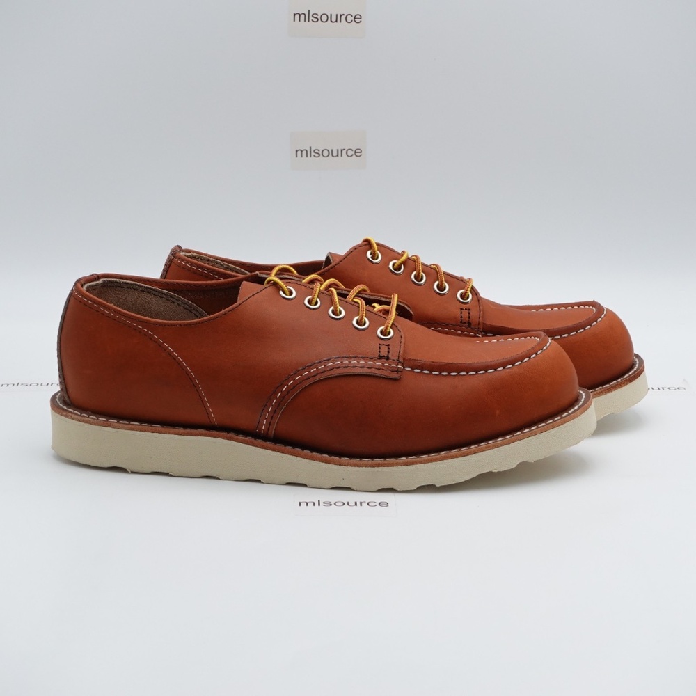 NEW Red Wing Shop Moc Oxford Leather Shoes Men's 8092 Oro Made in USA - Picture 2 of 16